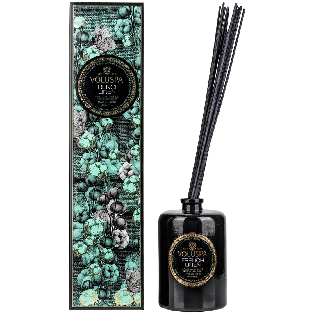 FRENCH LINEN REED DIFFUSER - Kingfisher Road - Online Boutique