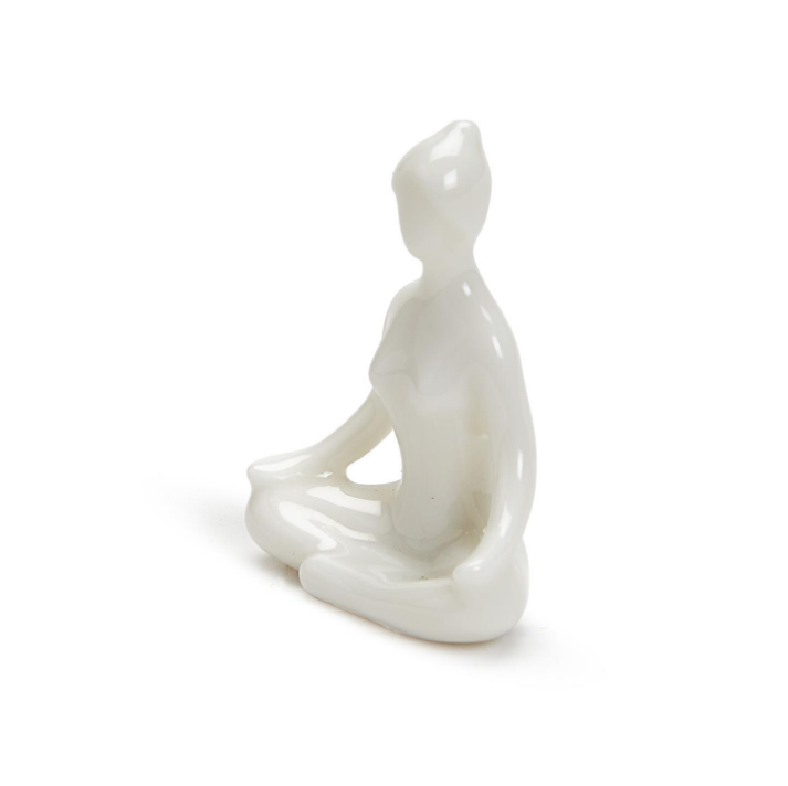 LOTUS POSITION SITTING MEDITATION MATCHBOX - Kingfisher Road - Online Boutique