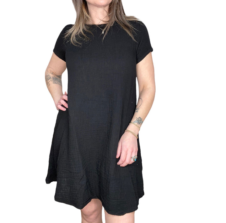 BLACK DEE DRESS - Kingfisher Road - Online Boutique