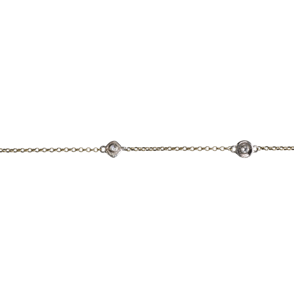 16" BRASS POINTS OF LIGHT CHAIN - Kingfisher Road - Online Boutique