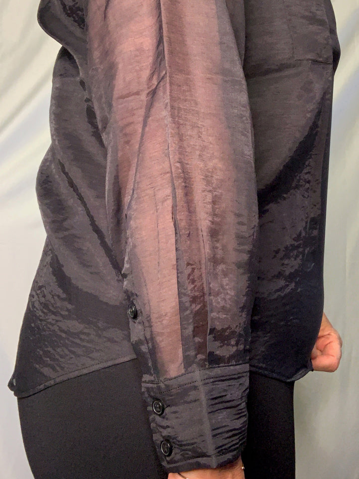 Sheer Bliss Button Down - Kingfisher Road - Online Boutique
