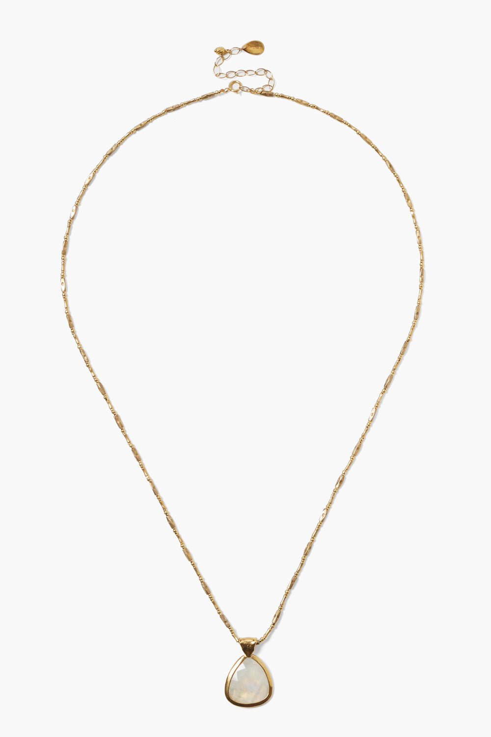 WRAPPED MOONSTONE NECKLACE-MOONSTONE - Kingfisher Road - Online Boutique