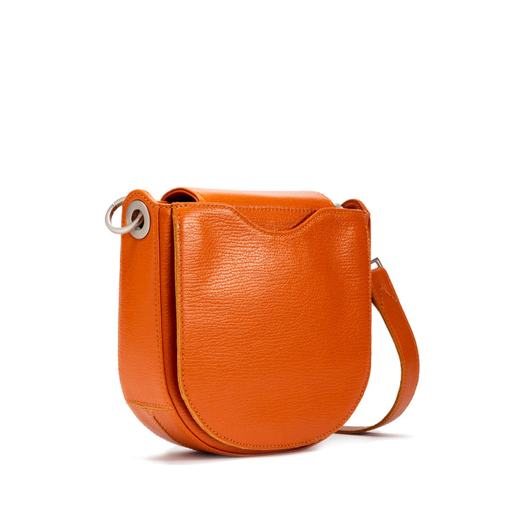 KAYCEE SADDLE MEDIUM - ORANGE/SILVER - Kingfisher Road - Online Boutique