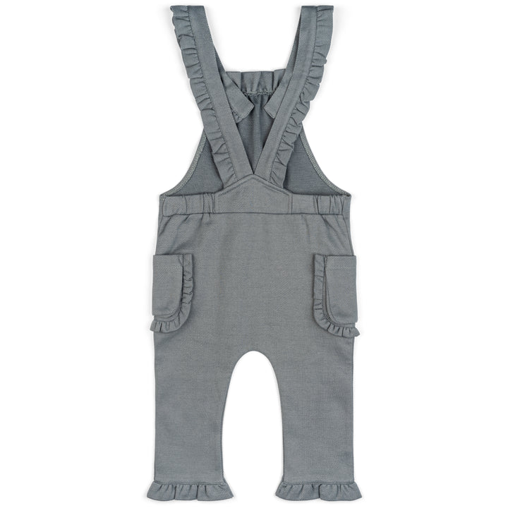 ORGANIC RUFFLE DENIM OVERALL - Kingfisher Road - Online Boutique