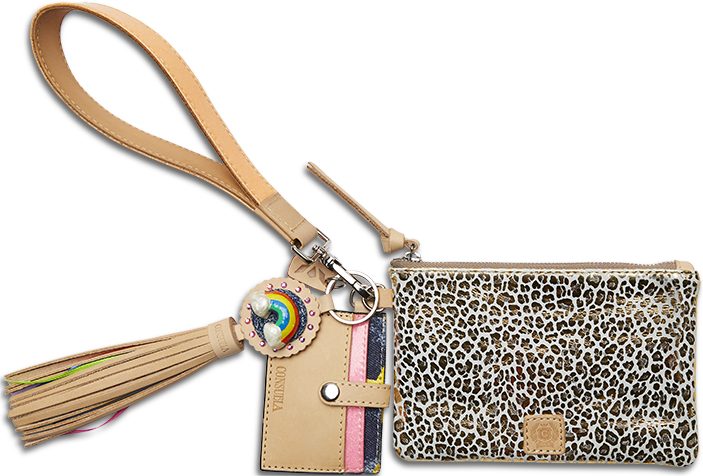 WRISTLET/CARD HOLDER COMBI-KIT - Kingfisher Road - Online Boutique