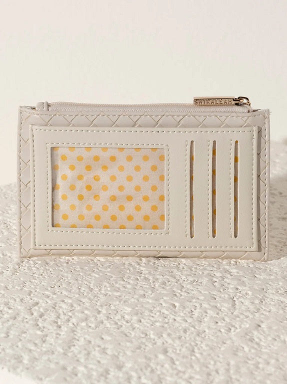 FRANKIE CARD CASE - IVORY - Kingfisher Road - Online Boutique