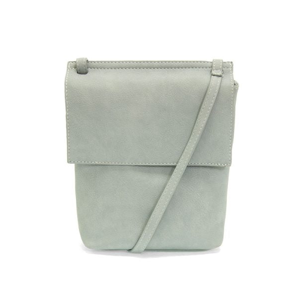 AIMEE FRONT FLAP CROSSBODY-MINERAL BLUE - Kingfisher Road - Online Boutique