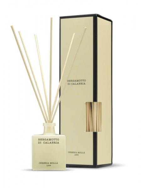 BERGAMOT/CALABRIA IVORY BLACK REED DIFFUSER - Kingfisher Road - Online Boutique