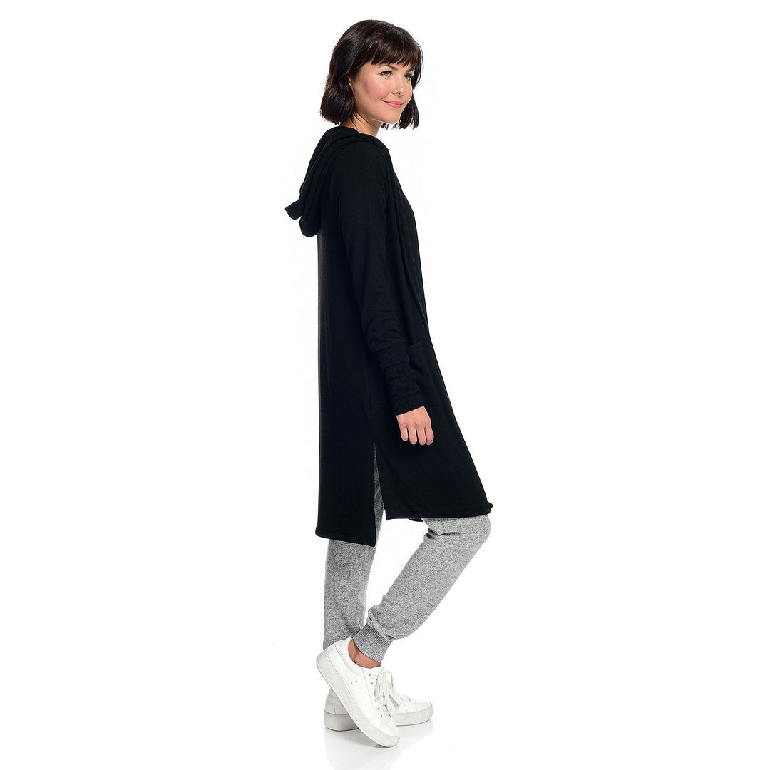 BLACK KNIT DUSTER - Kingfisher Road - Online Boutique