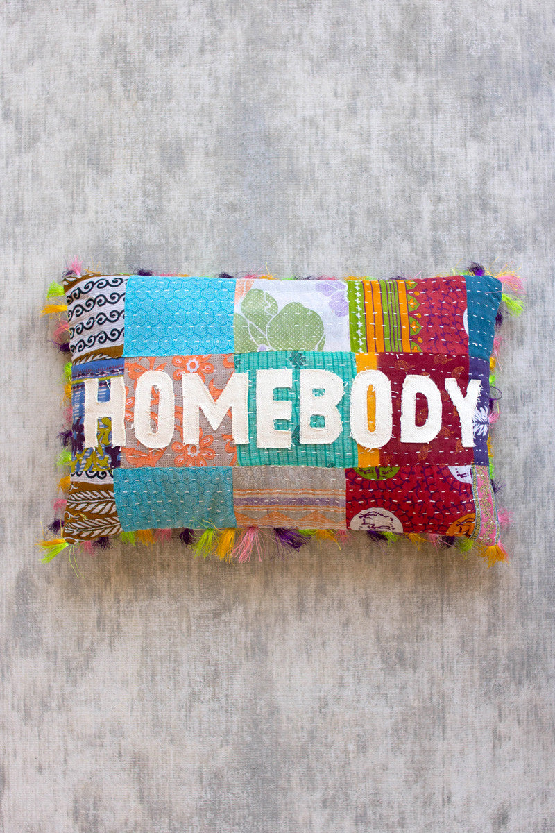 HOMEBODY KANTHA PILLOW - Kingfisher Road - Online Boutique