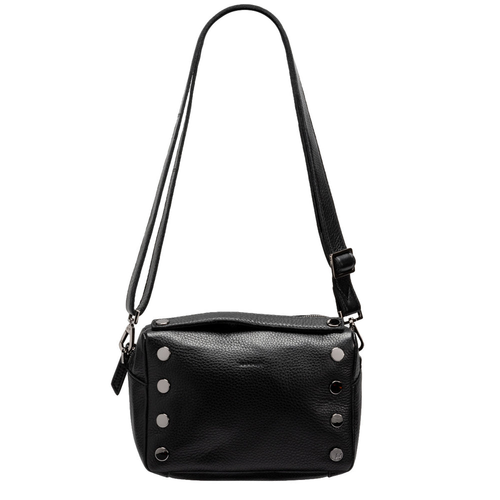 EVAN CROSSBODY - BLACK/GUNMETAL - Kingfisher Road - Online Boutique
