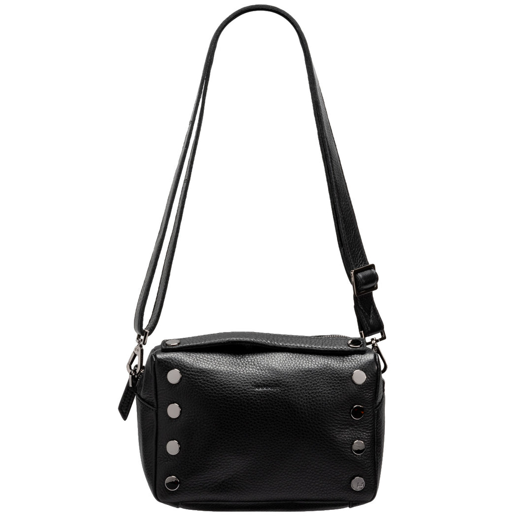 EVAN CROSSBODY - BLACK/GUNMETAL - Kingfisher Road - Online Boutique