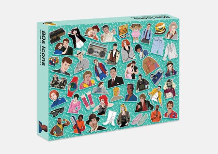 80'S ICONS JIGSAW PUZZLE - Kingfisher Road - Online Boutique