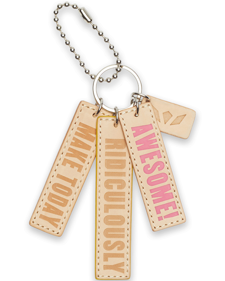 HANDBAG MANTRA CHARM-NATURAL - Kingfisher Road - Online Boutique