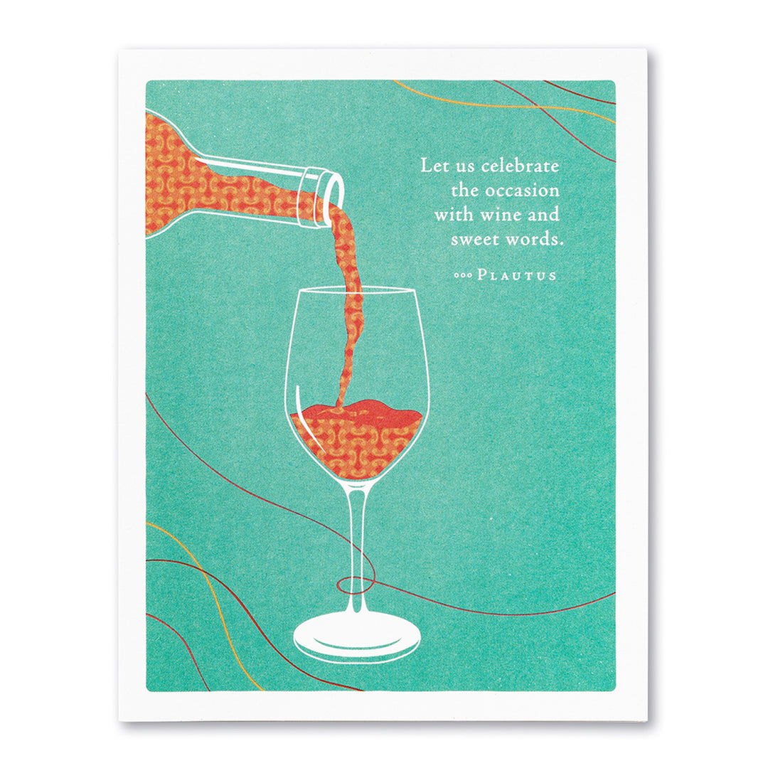 PG-CELEBRATE/WINE & SWEET WORDS - Kingfisher Road - Online Boutique