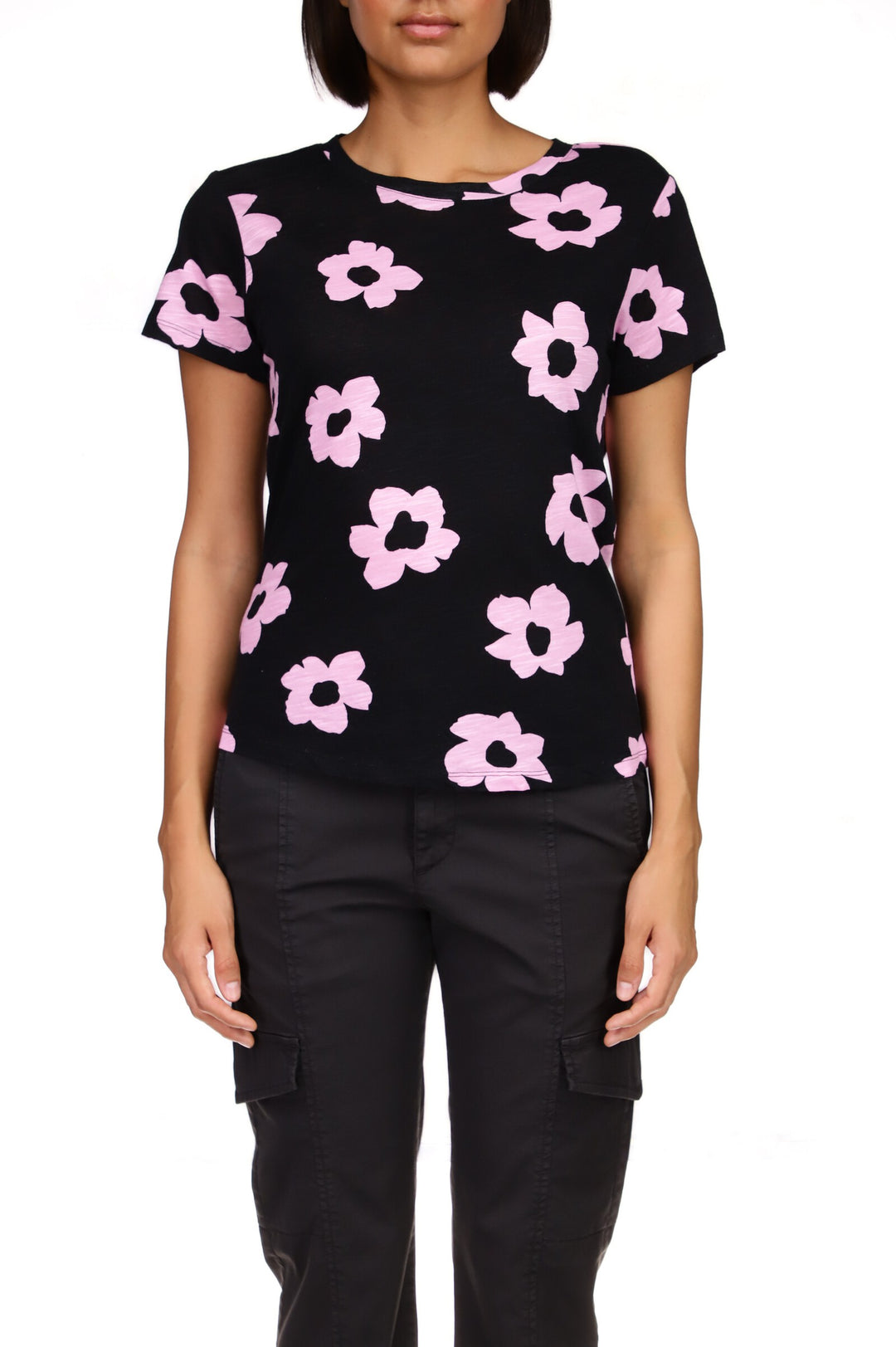 THE PERFECT TEE - PINK FLOWER POP - Kingfisher Road - Online Boutique