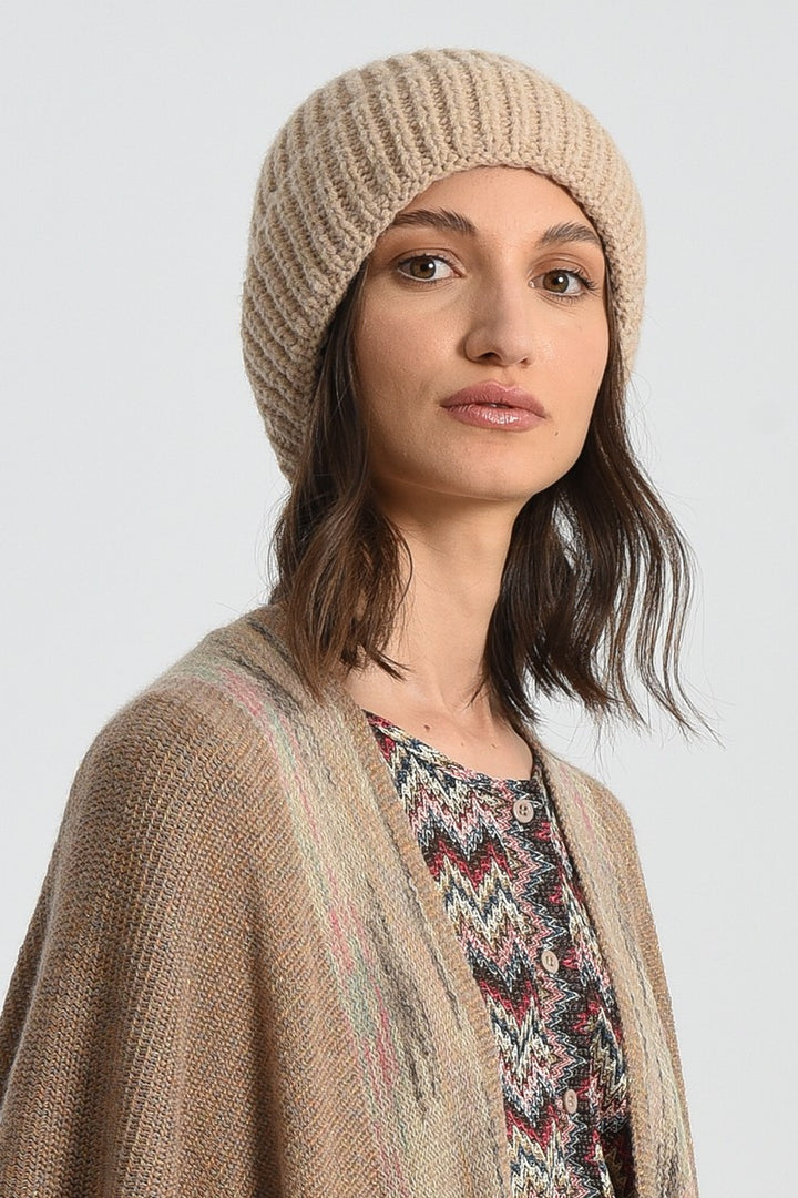CLASSIC KNIT BEANIE - BEIGE - Kingfisher Road - Online Boutique