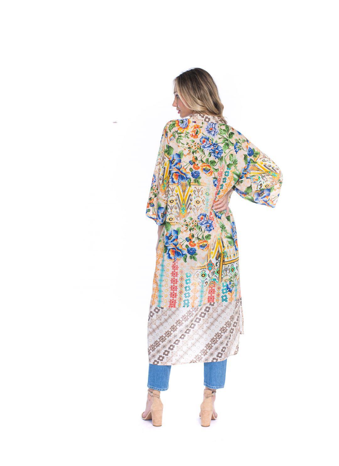 GRACE LONG KIMONO - Kingfisher Road - Online Boutique