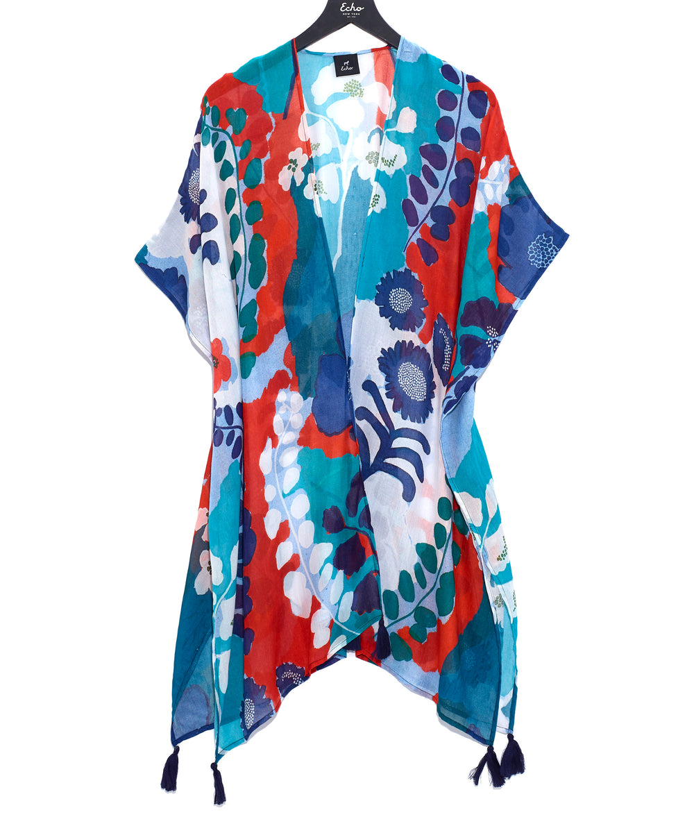 WILD FLORAL DUSTER - Kingfisher Road - Online Boutique