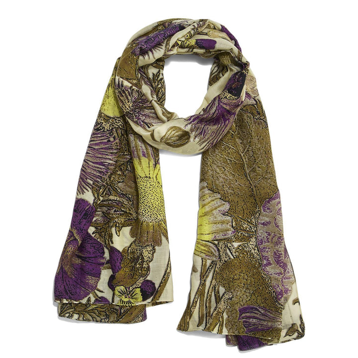 LIGHTWEIGHT PRINT SCARF - Kingfisher Road - Online Boutique