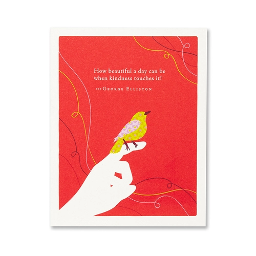 "How beautiful a day can be..." Thank You Card - Kingfisher Road - Online Boutique
