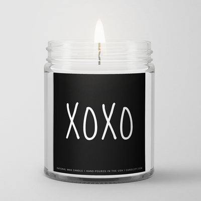XOXO INSPIRATIONAL QUOTE CANDLE - Kingfisher Road - Online Boutique