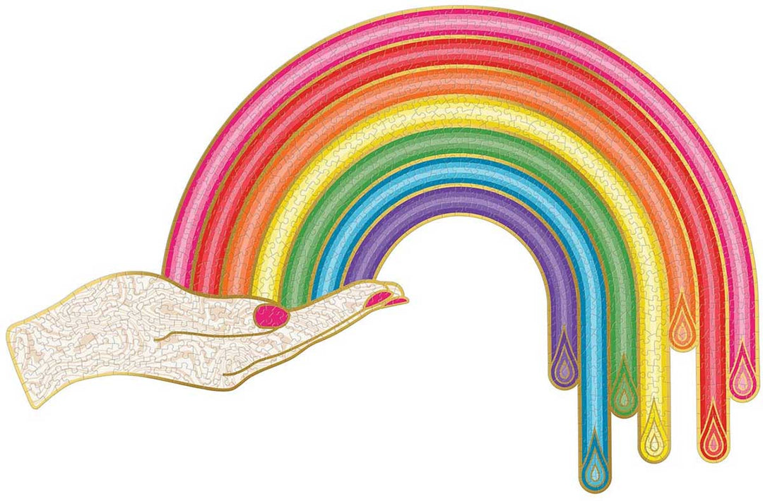Rainbow Hand Puzzle - Kingfisher Road - Online Boutique