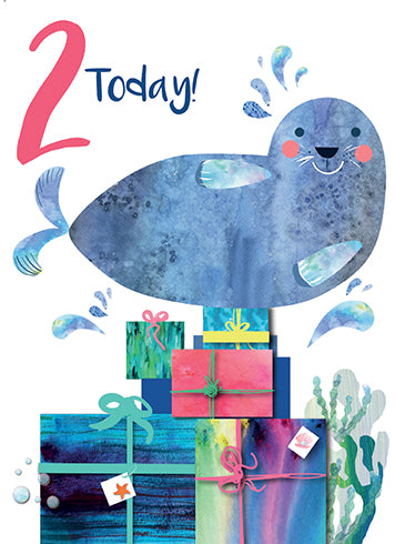 TODAY SEAL WITH PRESENT - Kingfisher Road - Online Boutique