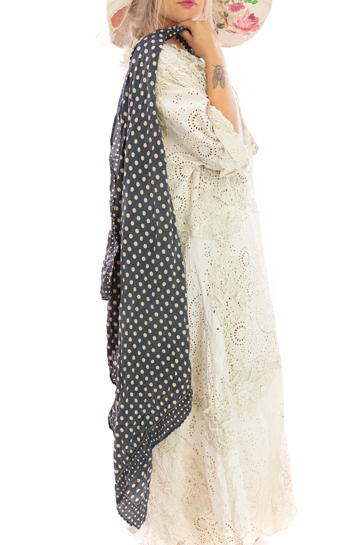 POLKA DOT BOWEN SCARF - Kingfisher Road - Online Boutique