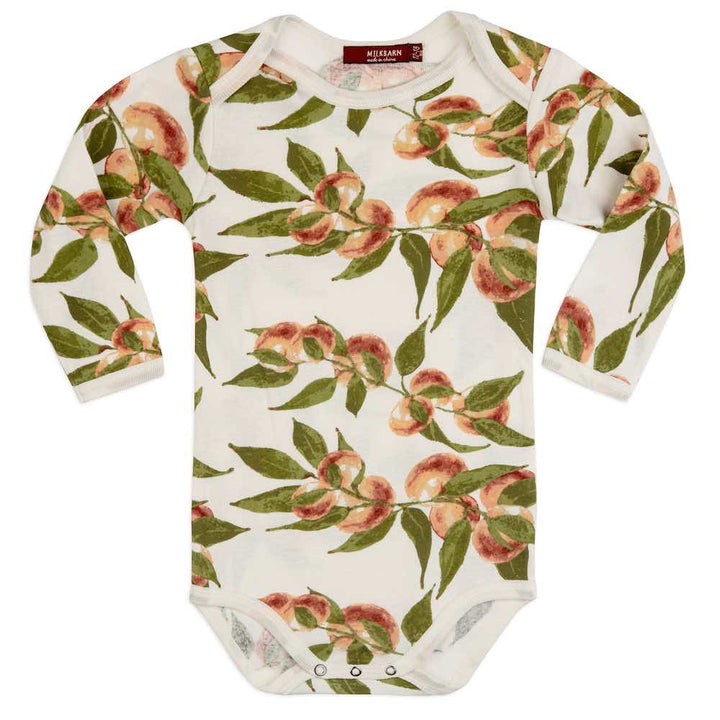 ORGANIC LONG SLEEVE PEACHES 1 PC - Kingfisher Road - Online Boutique