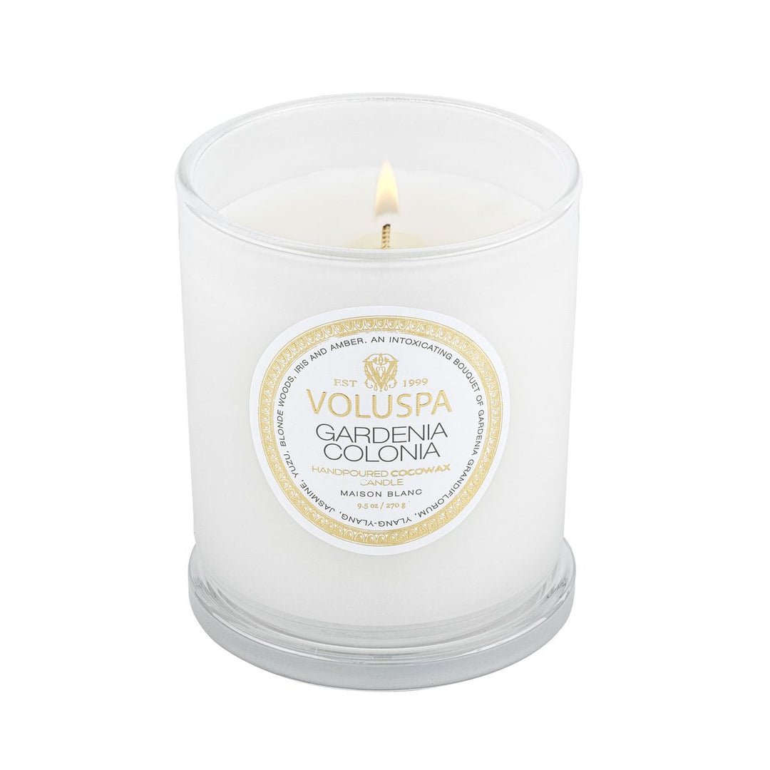 GARDENIA COLONIA CLASSIC CANDLE - Kingfisher Road - Online Boutique