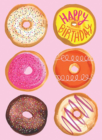 DONUTS  BIRTHDAY - Kingfisher Road - Online Boutique