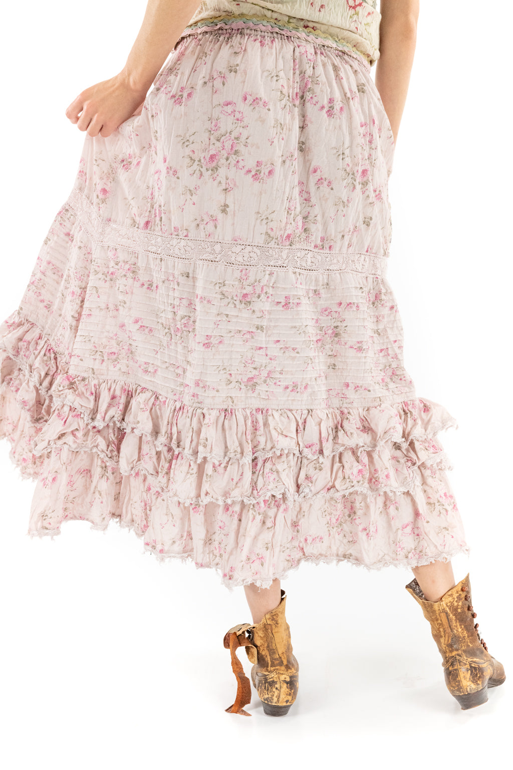 PENELOPE RUFFLE SKIRT - MOLLY - Kingfisher Road - Online Boutique