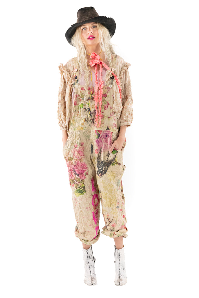 FLORAL LOVE OVERALLS-VIOLA - Kingfisher Road - Online Boutique