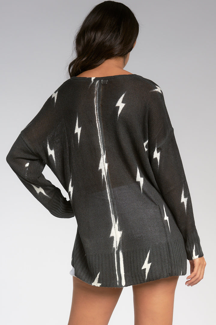 THUNDER BOLT SWEATER - Kingfisher Road - Online Boutique
