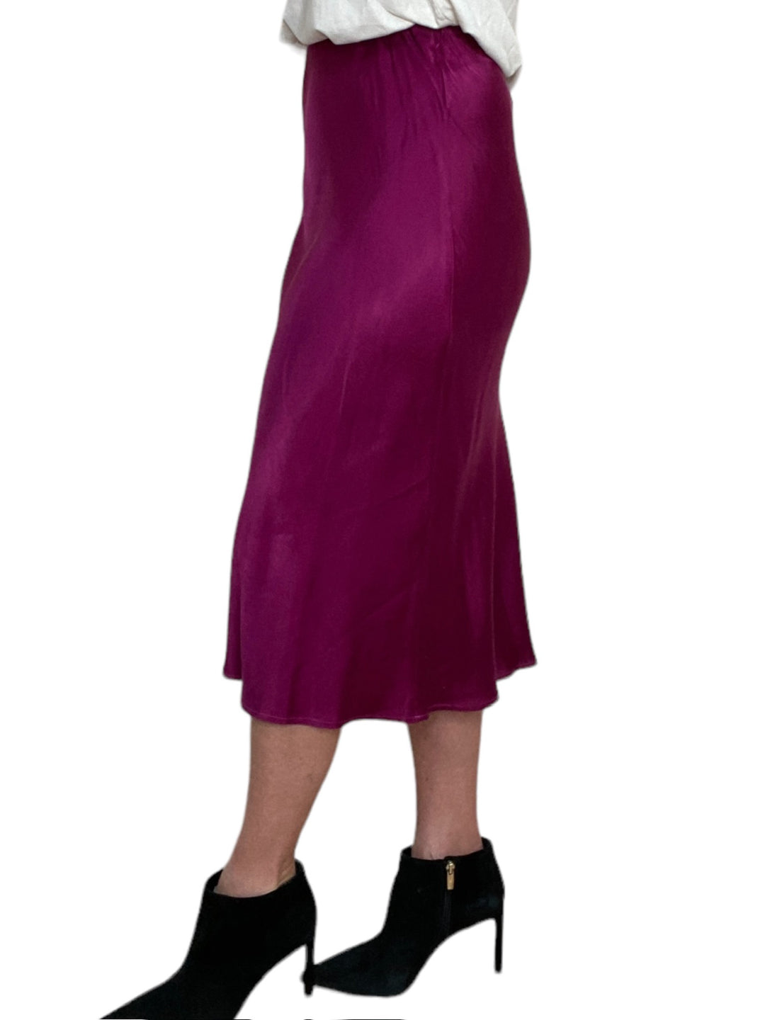 ELASTIC WAIST SKIRT-AMETHYST - Kingfisher Road - Online Boutique