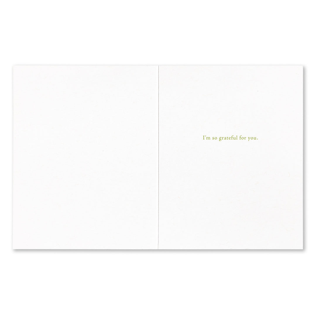 YES WE MUST EVER BE FRIENDS CARD - Kingfisher Road - Online Boutique