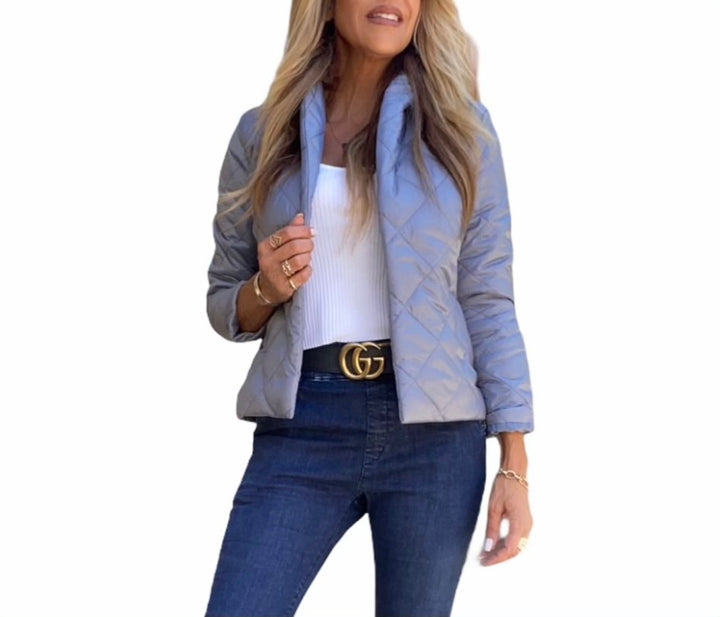 QUILTED PUFFER JACKET - Kingfisher Road - Online Boutique