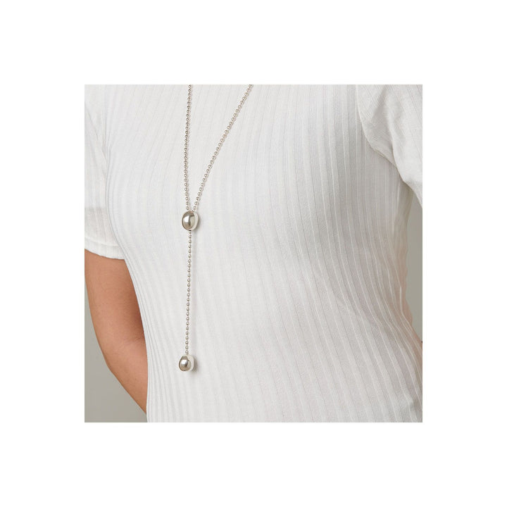 LONLEY PLANET NECKLACE-SILVER - Kingfisher Road - Online Boutique