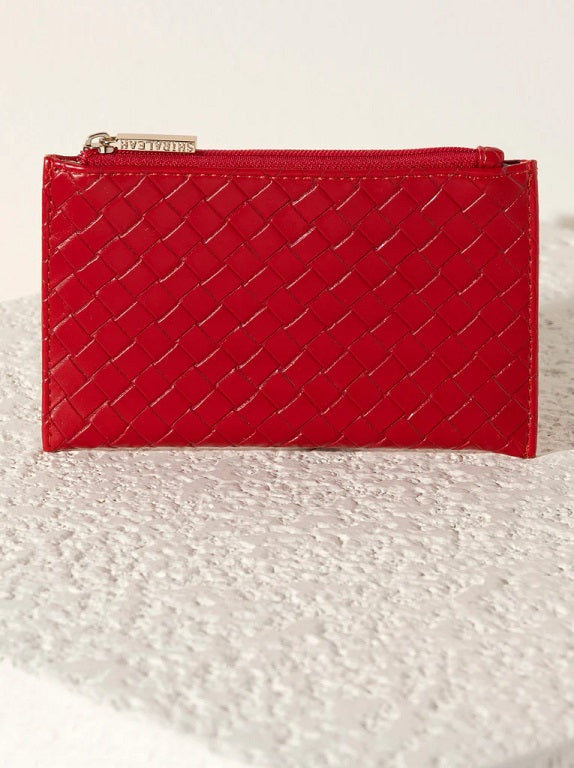 FRANKIE CARD CASE - RED - Kingfisher Road - Online Boutique