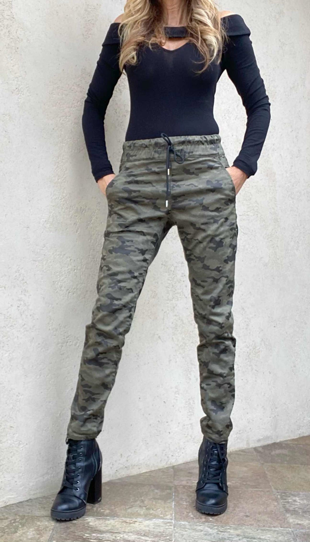 BLACK/GREEN SHELY CAMO - Kingfisher Road - Online Boutique