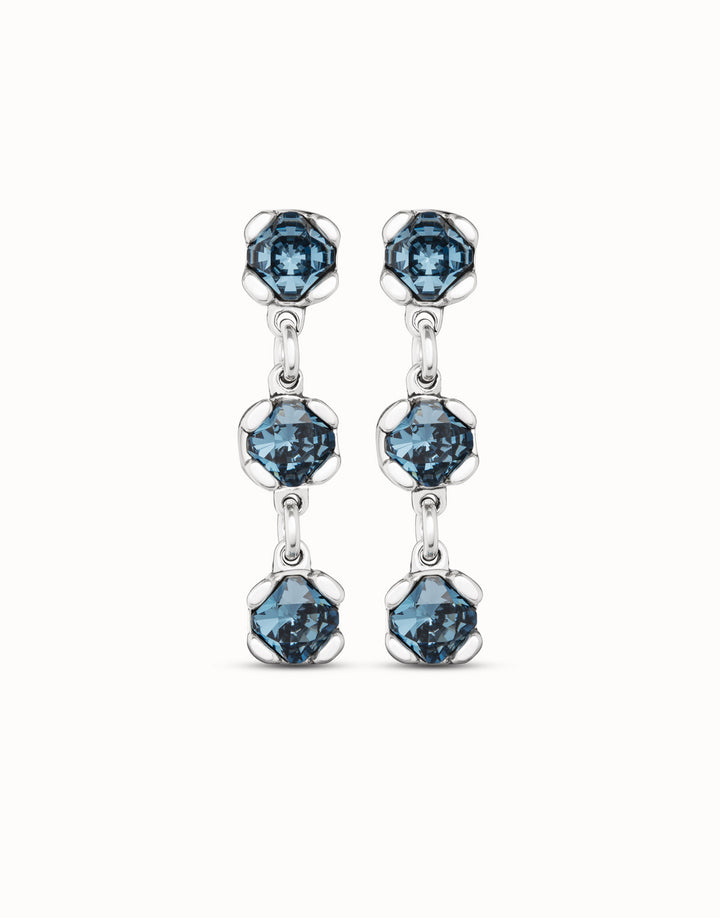 SUBLIME BLUE EARRING-SILVER - Kingfisher Road - Online Boutique