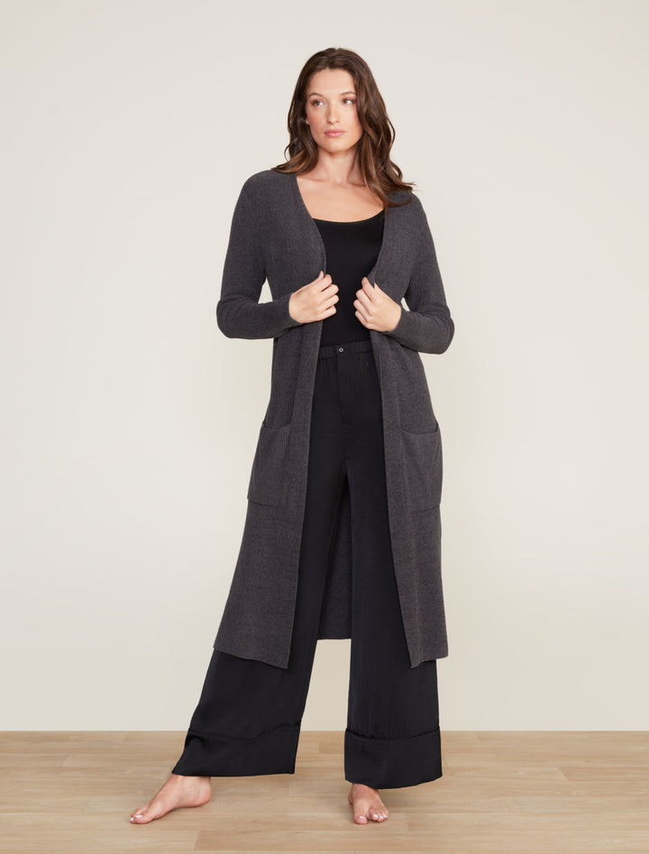 COZYCHIC ULTRA LITE LONG CARDI-CARBON - Kingfisher Road - Online Boutique