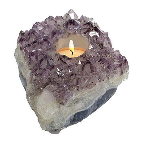 GEODE CLUSTER CANDLE HOLDER - Kingfisher Road - Online Boutique