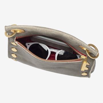 TONY SML CROSSBODY IN PEWTER - GOLD - Kingfisher Road - Online Boutique
