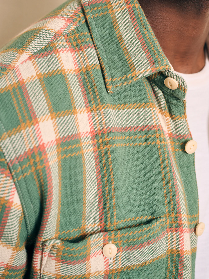 THE SURF FLANNEL - CEDAR VALLEY PLAID - Kingfisher Road - Online Boutique