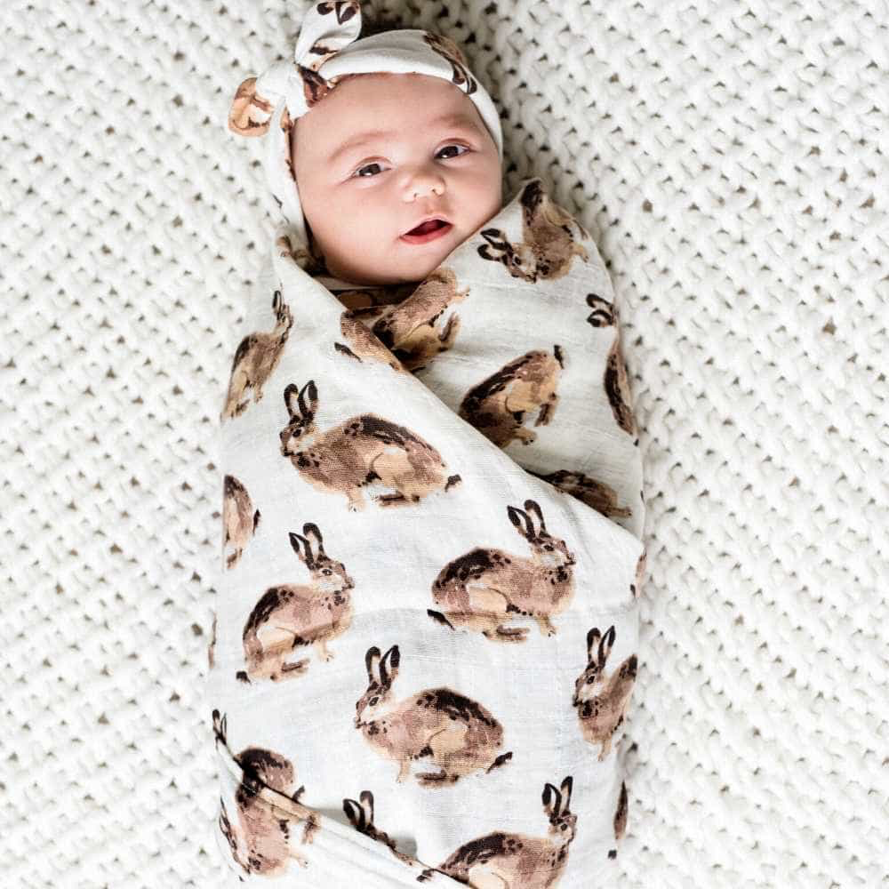 Bunny Swaddle - Kingfisher Road - Online Boutique