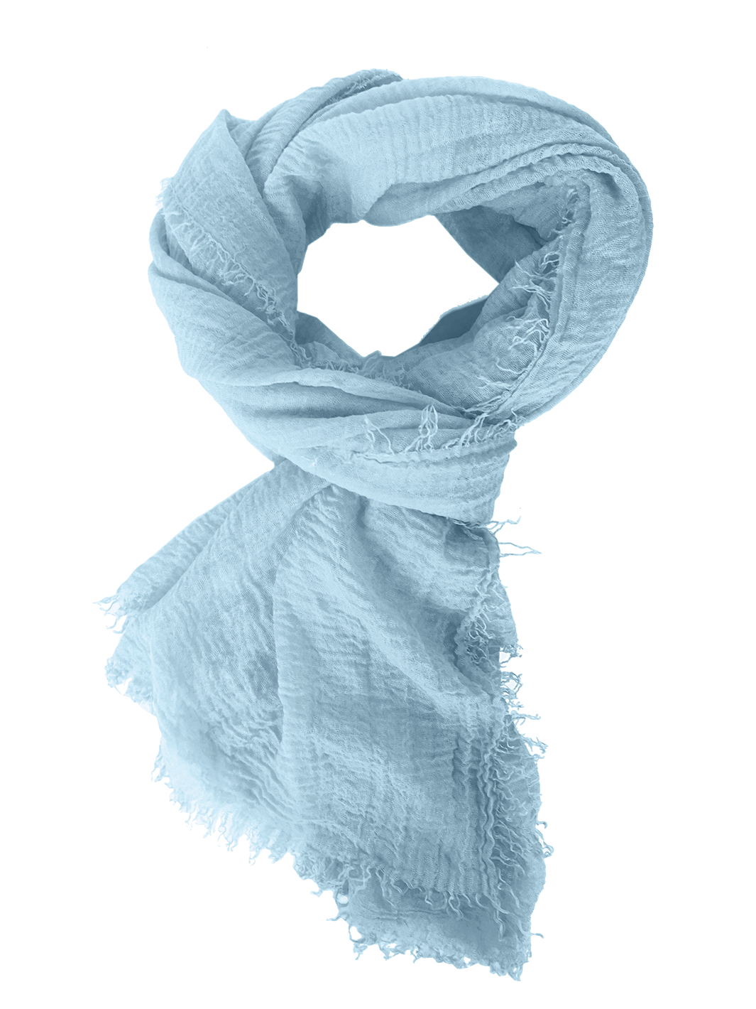 Boho Scarf - Baby Blue - Kingfisher Road - Online Boutique