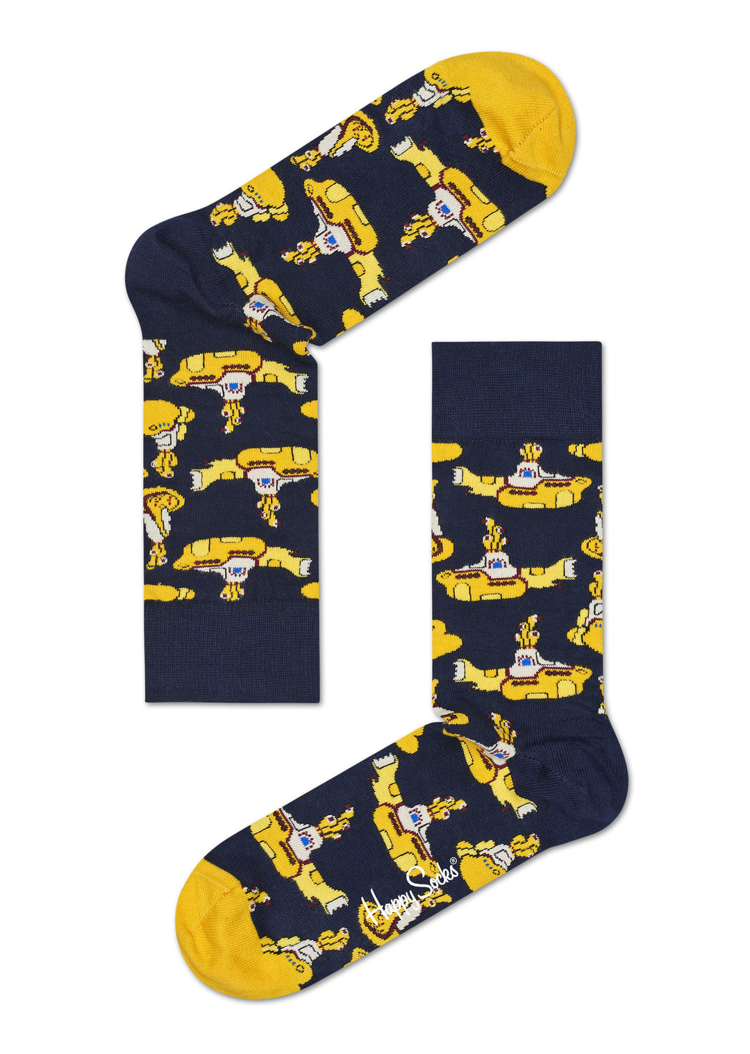 Beatles - Yellow Submarine Sock - Kingfisher Road - Online Boutique