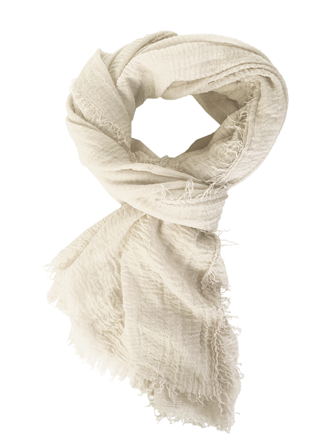 Boho Scarf - Cream - Kingfisher Road - Online Boutique